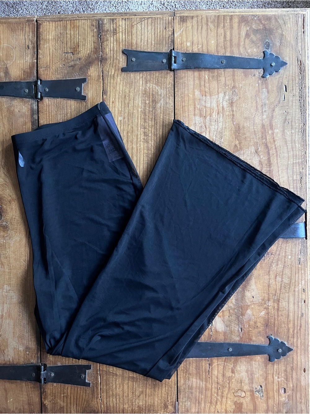 wild fable Black Sheer Swim Coverup Pants